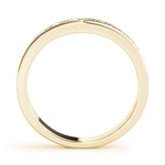 14K Yellow Gold 0.75ctw Diamond Wedding Band
