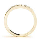 14K Yellow Gold 0.75ctw Diamond Wedding Band