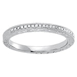 Multi-Diamond 14K Gold Wedding Ring