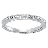 Multi-Diamond 14K Gold Wedding Ring