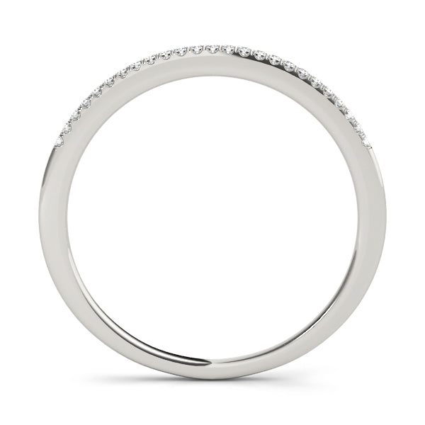 Multi-Diamond 14K Gold Wedding Ring