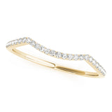 18K Yellow Gold Multi-Diamond Wedding Band