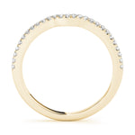 14K Yellow Gold Diamond Wedding Ring
