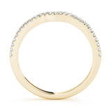 14K Yellow Gold Diamond Wedding Ring