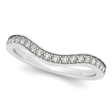 Multi-Diamond 14K Gold Wedding Ring