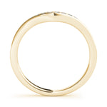 14K Yellow Gold Multi-Diamond Wedding Band
