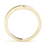 14K Yellow Gold Multi-Diamond Wedding Band