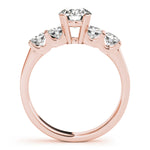 14K Rose Gold 1.24ctw Round Diamond Engagement Ring