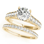18K Yellow Gold 1.33ctw Round Diamond Ring