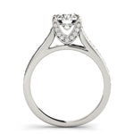 1 CT Round Diamond Engagement Ring