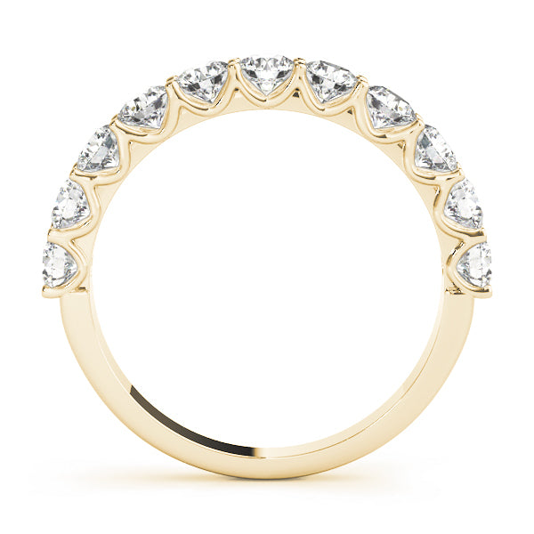 14K Yellow Gold 1 ct Diamond Wedding Ring