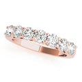 18K Rose Gold Diamond Wedding Ring
