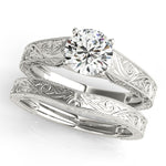 1.0 CT Round Diamond Solitaire Engagement Ring