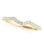 14K Yellow Gold Diamond Wedding Ring