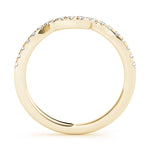 14K Yellow Gold Diamond Wedding Ring