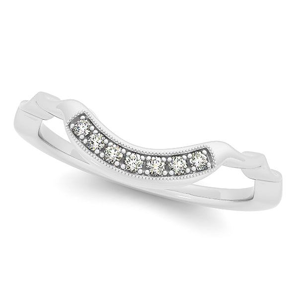 Multi-Diamond 14K Gold Wedding Ring
