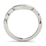 Multi-Diamond 14K Gold Wedding Ring