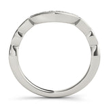 Multi-Diamond 14K Gold Wedding Ring