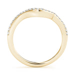 14K Yellow Gold 0.25 CTW Diamond Wedding Band