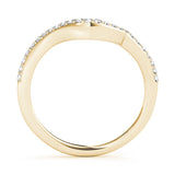 14K Yellow Gold 0.25 CTW Diamond Wedding Band