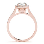 14K Rose Gold 1.33ctw Round Diamond Engagement Ring