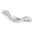 14K Yellow Gold 1/8 ct Diamond Wedding Band