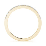 18K Yellow Gold Multi-Diamond Wedding Band