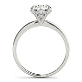 1 CT Round Diamond Engagement Ring