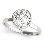 1.0 CT Round Diamond Engagement Solitaire Ring