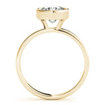 14K Yellow Gold 1 CT Diamond Engagement Ring