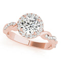 14K Rose Gold 1.33ctw Round Diamond Engagement Ring
