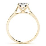 14K Yellow Gold 1ct Diamond Engagement Solitaire Ring
