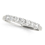 7-Stone Round Diamond Wedding Band