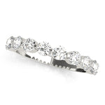 Multi-Diamond 14K Gold Wedding Ring