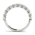 Multi-Diamond 14K Gold Wedding Ring