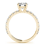 14K Yellow Gold 1.5 ctw Diamond Engagement Ring