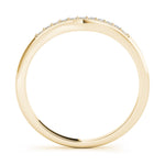 14K Yellow Gold Diamond Wedding Ring