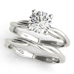 1CT Round Diamond Engagement Ring