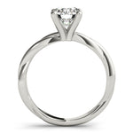 1CT Round Diamond Engagement Ring