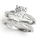 Round Diamond Engagement Ring 1CT