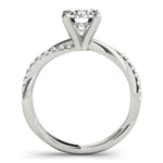 Round Diamond Engagement Ring 1CT