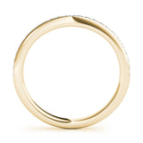 14K Yellow Gold Multi-Diamond Wedding Band