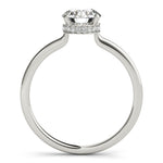 1 CT Round Diamond Solitaire Engagement Ring