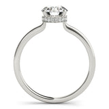 1 CT Round Diamond Solitaire Engagement Ring