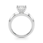 0.75 CT Square Diamond Solitaire Ring