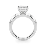 0.75 CT Square Diamond Solitaire Ring