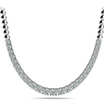 Round Diamond Multi-Stone Fashion Necklace
