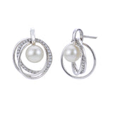 Sterling Silver Freshwater Pearl Earring