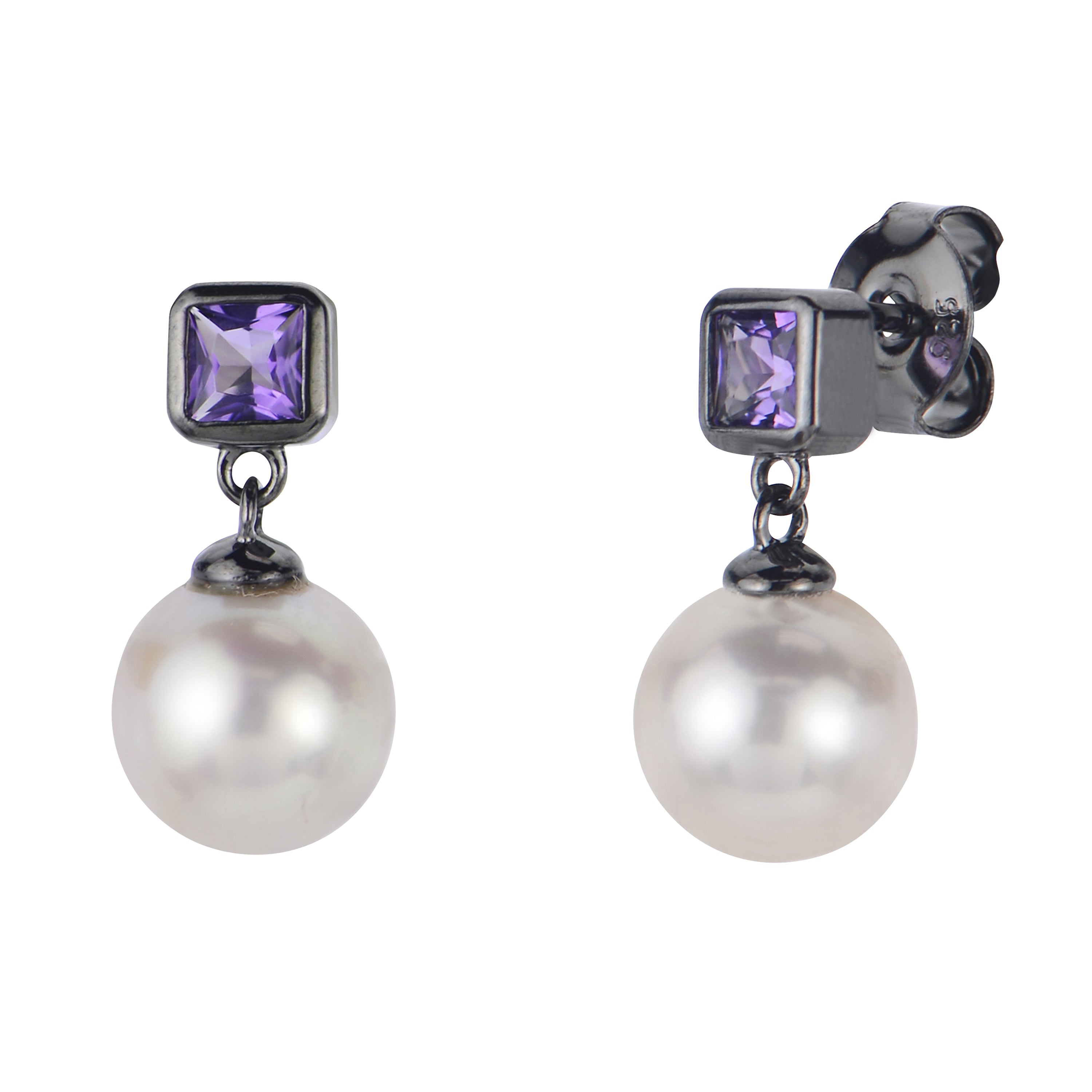 Sterling Silver Freshwater Pearl Earring