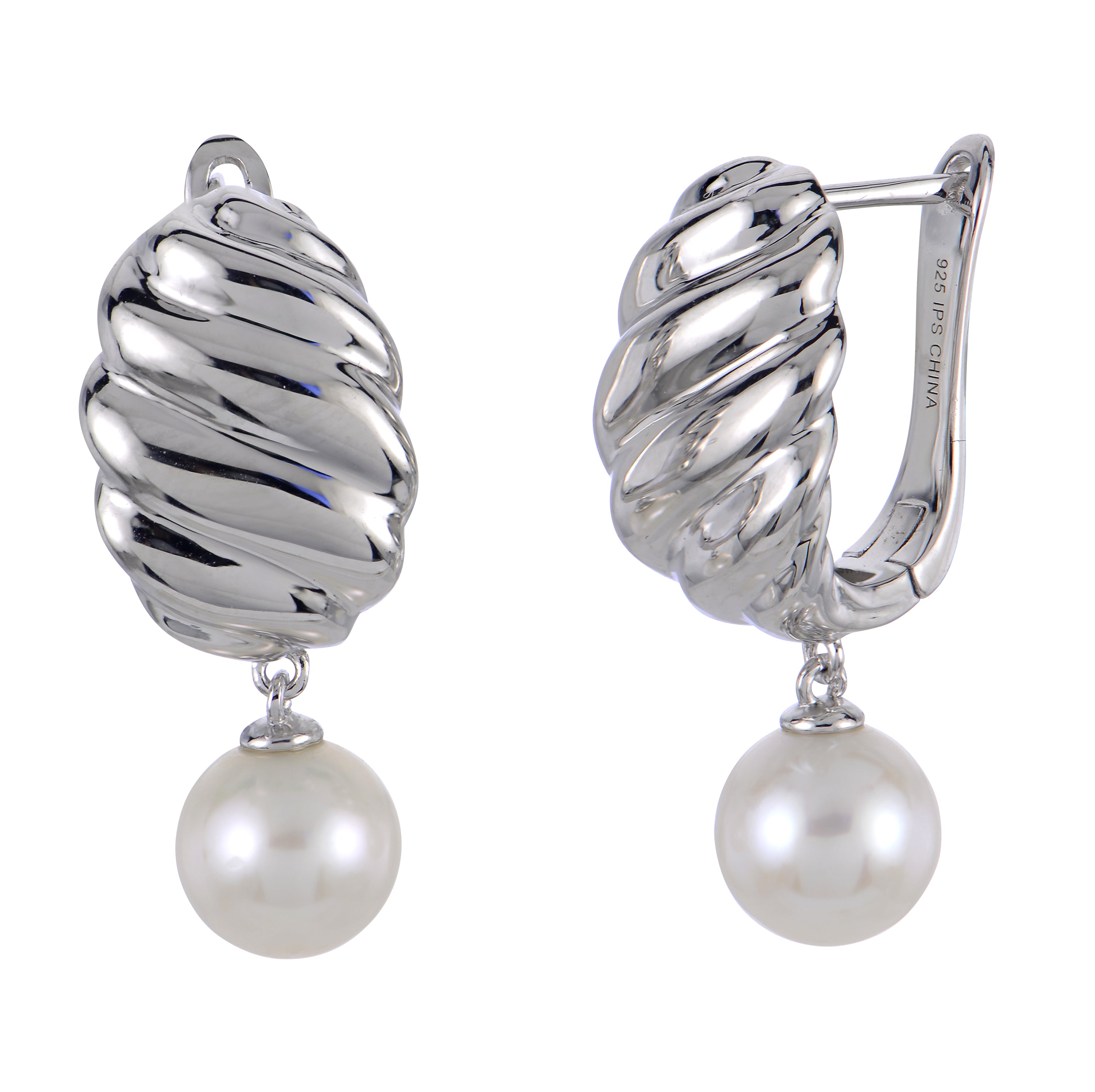 Sterling Silver Freshwater Pearl Earring